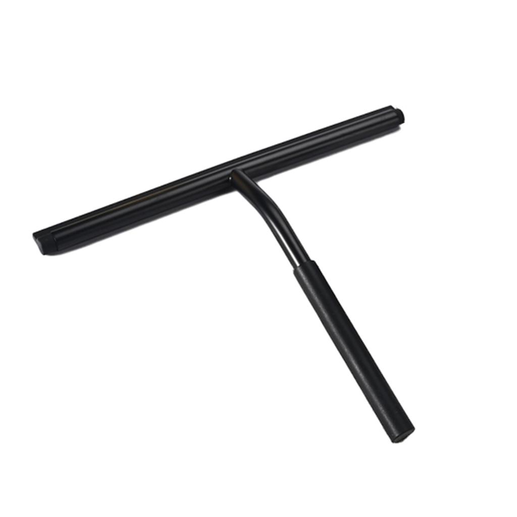 Household Cleaner Bathroom Scraping Shower Screen Window Cleaning Tool Scraper Squeegee Golden Stainless Steel Glass