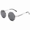 Vintage Punk Style Sunglasses For Women  Men Retro Round Metal Frame Summer Spring Luxurydesign Car Glasses Eyewear Uv400