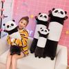 Panda Throw Pillow Long Panda Bear Doll Plush Toy Doll Cute Girl Bed To Accompany You To Sleep Lazy Super Soft