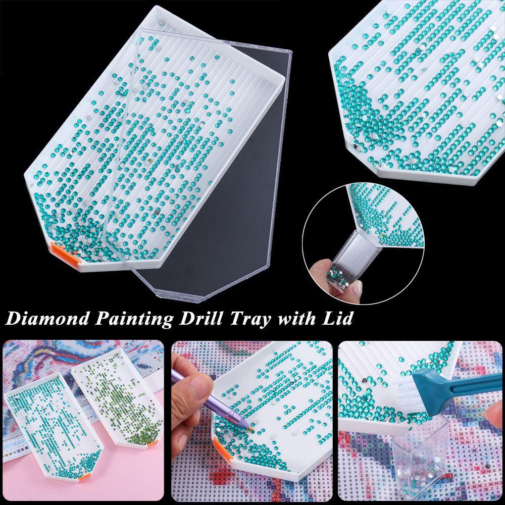 Accessories Diamond Painting Tray Beading Plates Diamond Storage Tray Diamond Painting Drill Plate