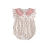 Baby Short Sleeve Summer Front Girls Baby Birth Girls Casual Everyday Shrine Birthday with 6M [Baby Koi] Clothes, Clothes, Coveralls, Opening,