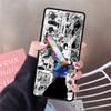 Luxury Black Phone Case For Xiaomi Redmi Note 11 10 9 8 7 Pro 9S 9A 9C 10s 8T K40 10C 10S Funda Cover Anime Chainsaw Man