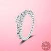 925 Sterling Silver Rings Princess Crown Ring for Women Original Silver 925 Rings Brand Wedding Fashion Jewelry Gift
