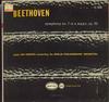 LP Record PAUL VAN KEMPEN, BERLIN PHILHARMONI - Beethoven Symphony No.7 In A Major, LC3026 EPIC US Classical Used