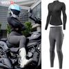 Women's Motorcycle Clothing Slim High Elastic Motorcycle Shirt Pants Full Body Soft Armor Protection Suit