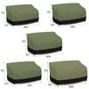 1PC Dust Protection Garden Durable Polyester Fabric Heavy-Duty Waterproof Sofa Cover Outdoor Rain Fits Most Double Sofas
