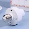 E27 Remote Control Lamp Head Socket Lamp Base Wireless Smart Remote Control Lamp Holder Cap Intelligent Switch Accessories