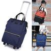 Korean Style Lightweight Women's Carry-On Drawbar Travel Bag - Large Capacity Handbag for Short Trips