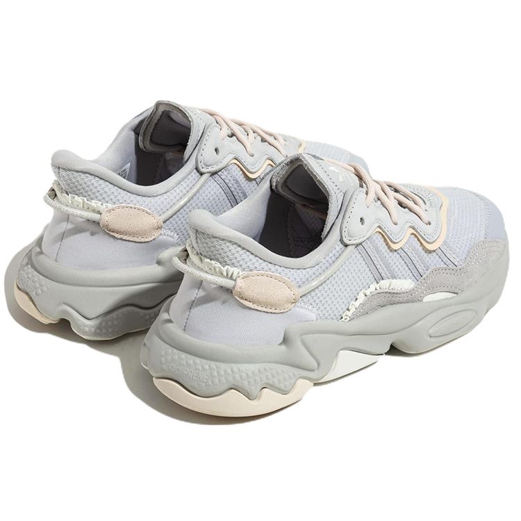 Adidas Originals Ozweego Fabric Leather Sports Shock Absorption Non-Slip Wear-Resistant Low-Top Lifestyle Casual Shoes Women Casual Shoes FZ5634