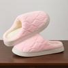 Winter Turtle Shell Cotton Slippers Women's New Indoor Home Home Home Non-slip Warm Plush Slippers Men's