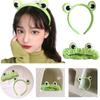 Men Women Selfie Cute 3D-Frog Funny Party Elastic Head Band Hair