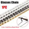 Цвета Прочный Унисекс Нескользящий Металлический Шнурок Цепочка для Очков для Чтения Шнурок для Очков Ремешок для Солнцезащитных Очков