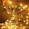LED Star String Lights Battery Operated Holiday Christmas Decoration Lights
