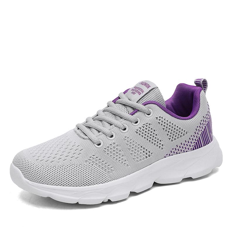 Spring and Autumn Mesh Breathable Sports Casual Shoes Women's Shoes Mom Shoes Elder Shoes