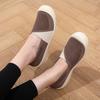 2025 Summer New Old Beijing Cloth Shoes Women's Round Head Soft-soled Mesh Shoes Breathable and Lightweight One-pedal Non-slip Mother Shoes