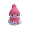 Multicolor 3D Printed Snowman Ornament and Key Pendant – Children's Toy and Dragon Egg Decoration