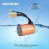 GoolRC Combo Set: 3650 4300KV Motor, 60 Brushless ESC, 20kg Servo with 25kg Servo Arm for 110 Scale RC Cars, Trucks, and Off-Road Use