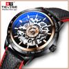 Watch Leather Hollow Mechanical Watch for Men Fully Automatic Mechanical Watch