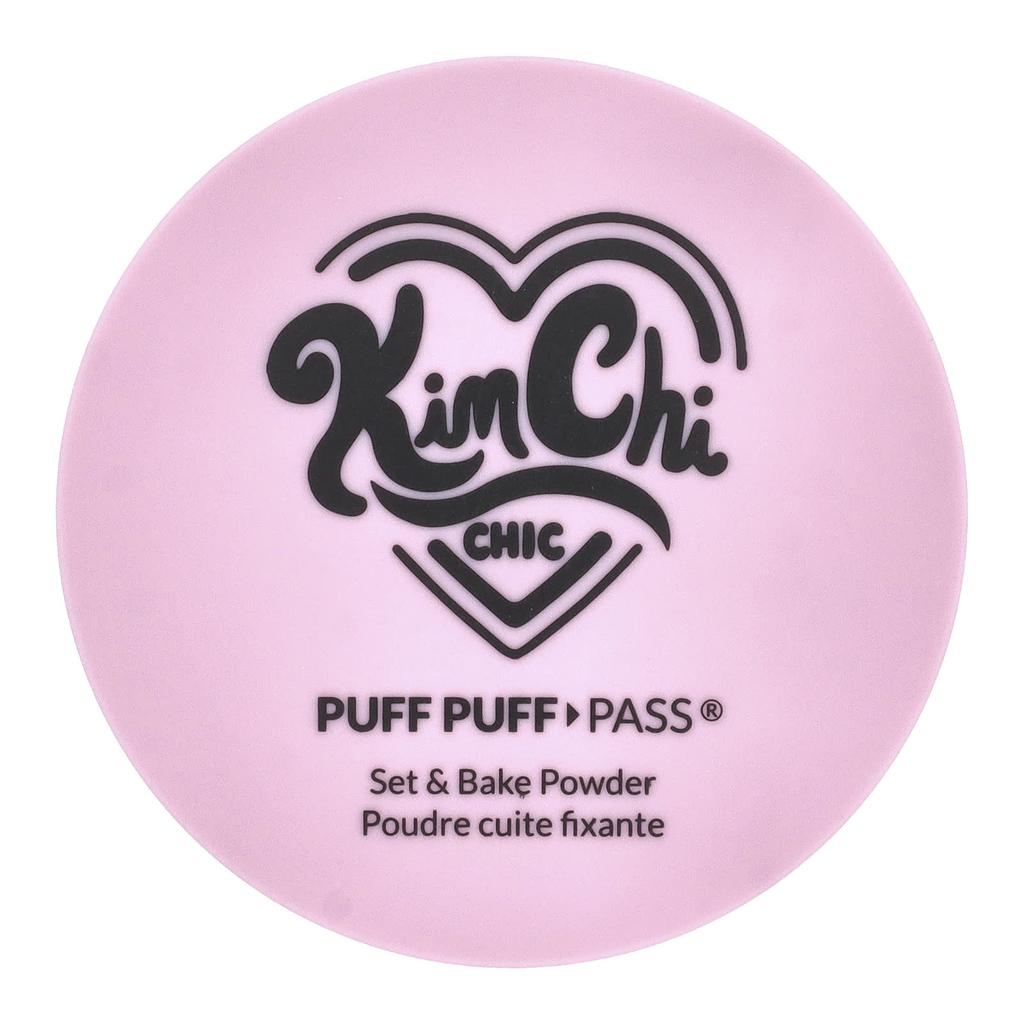 Kimchi Chic Beauty Puff PuffPass®, Set & Baking Powder, PPP01 Ivory + Lavender = Ivander, 24 G (0.85 Oz)