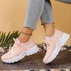 Flying Woven Mesh Shoes Summer Women's Shoes Versatile Fashion Breathable Sports Single Shoes Women's Shoes