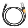 Network Patch Cord Extender Water Proof RJ45 To M12-5P Female Ethernet LAN Network Extension Cable