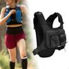 Chest Rig Bag Pack Outdoor Training Zipper Multifunction Vest Harness Pouch for Running