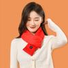Cozy Heating Solid Color Scarf Quick Heating Keep Warm