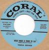 7-дюймовая пластинка TERESA BREWER - Что еще сказать / Я должна 961339 Coral 1955 США Джаз Б/У