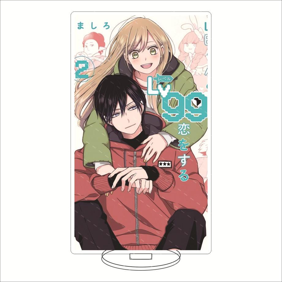 Anime My Love Story with Yamada-kun At Lv999 Stand Acrylic Figure Standing Model Plate Desktop Holder Cosplay