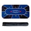 SALUDABLE Poker Mat Casino Poker Table Playmat 60x120cm with Storage Bag (Blue)