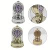 Classic Vintage Clock European Style Desk Antique Clock with Pendulum and Chime