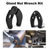 Adjustable Gland Nut Wrench Kit 1266 +7463 Spanner Tool Set for Hydraulic Cylinder