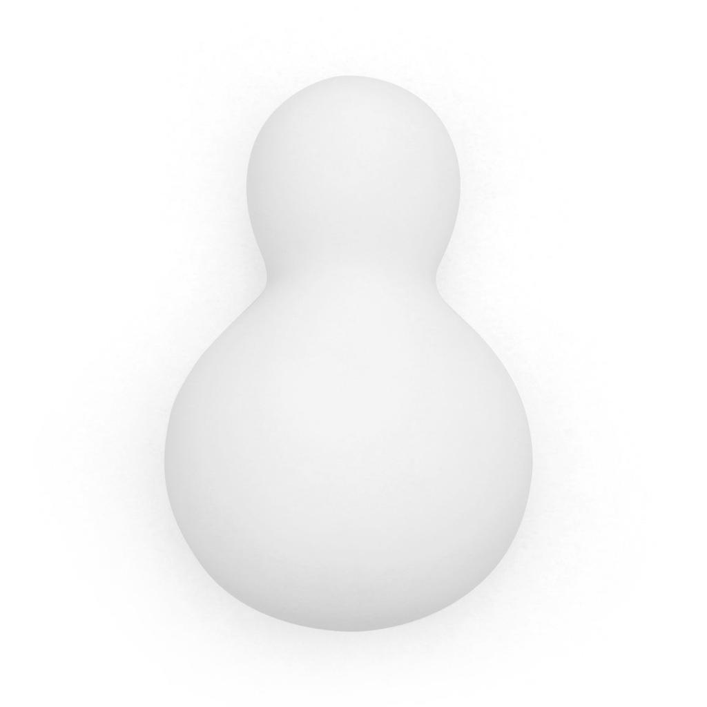 Iroha Snowman Vibrator Rotor Rechargeable for Women [Manufacturer Discontinued]