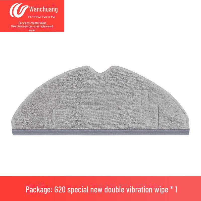 Roborock S8+/S8 Pro Ultra/G20 Sweeper Accessories: Cleaning Liquid, Rag, Side Brush, Filter, Dust Bag Set