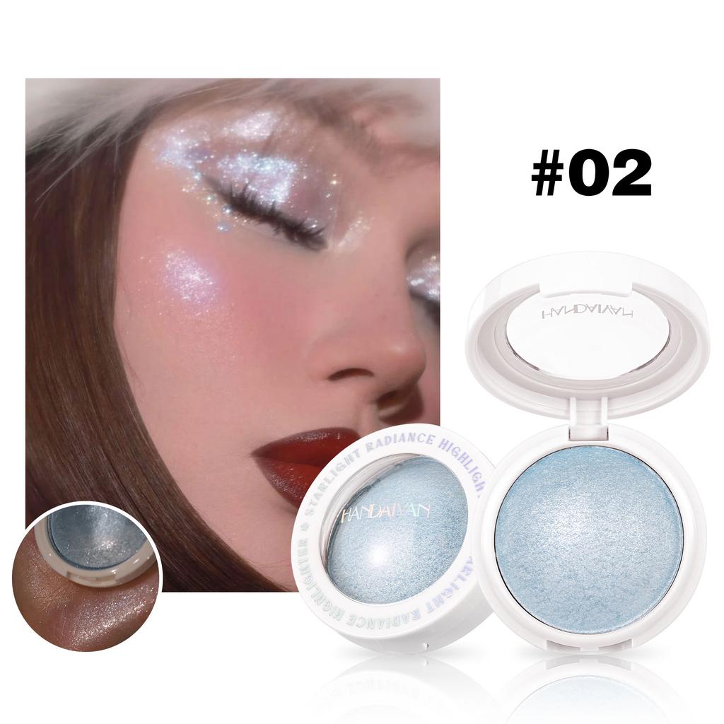 Highgloss Makeup Highlighter Smooth Mashed Potato Texture Highlight Pearlescent Contour Long-lasting Waterproof Body Highlight