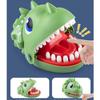 Triceratops Shape Dinosaur Bite Fingers Toy Safe Hand-biting Dinosaur  Birthday Gift