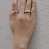 Enuff (silver 925) Fluid Wave Ring_matt