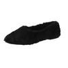 Fashion Women's Pointed Parka Fur Ballet Flats, Plush Pumps, Simple Fur Pumps, Women's Warm Shoes, Winter Fashion