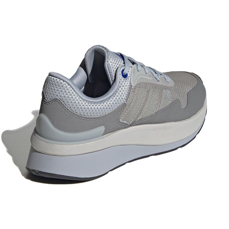 Adidas Znchill Versatile Comfortable Fabric Leather Slip-Resistant Durable Lightweight Low-Top Casual Running Shoes Women Sneakers Gray GY2485