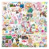 55 New Cartoon Easter Easter Easter Egg Rabbit Stickers Suitcase Mobile Phone Graffiti Stickers