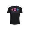 Logo Print Crew Neck American Vintage T-Shirt Men T-Shirts Black 1361676-001