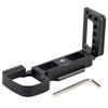Aluminum Quick Release Plate Vertical Shooting L Bracket for Sony A6400 Mirrorless Camera