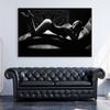 Sexy Girl Body Poster Black and White Sexy Wall Print Female Nude Art Canvas Painting Motivational Art Home Bedroom Decoration