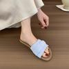 Flat-bottomed Slippers Women's Outer Wear Summer New Casual Sandals Vacation Seaside Beach Shoes