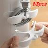 1/3pcs Cord Winder For Kitchen Storage - No-Punch Plug Fixed Power Cord Organizer For Electrical Cable Management Home Organizing Storage Tool
