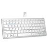Dual Mode Universal Bluetooth 2.4G Wireless Keyboard with Dry Battery