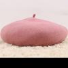 New Women's Korean Style Fashionable Spring Autumn Yarns Beret Hat Solid Color Thickened Warm Vintage Artistic Hats