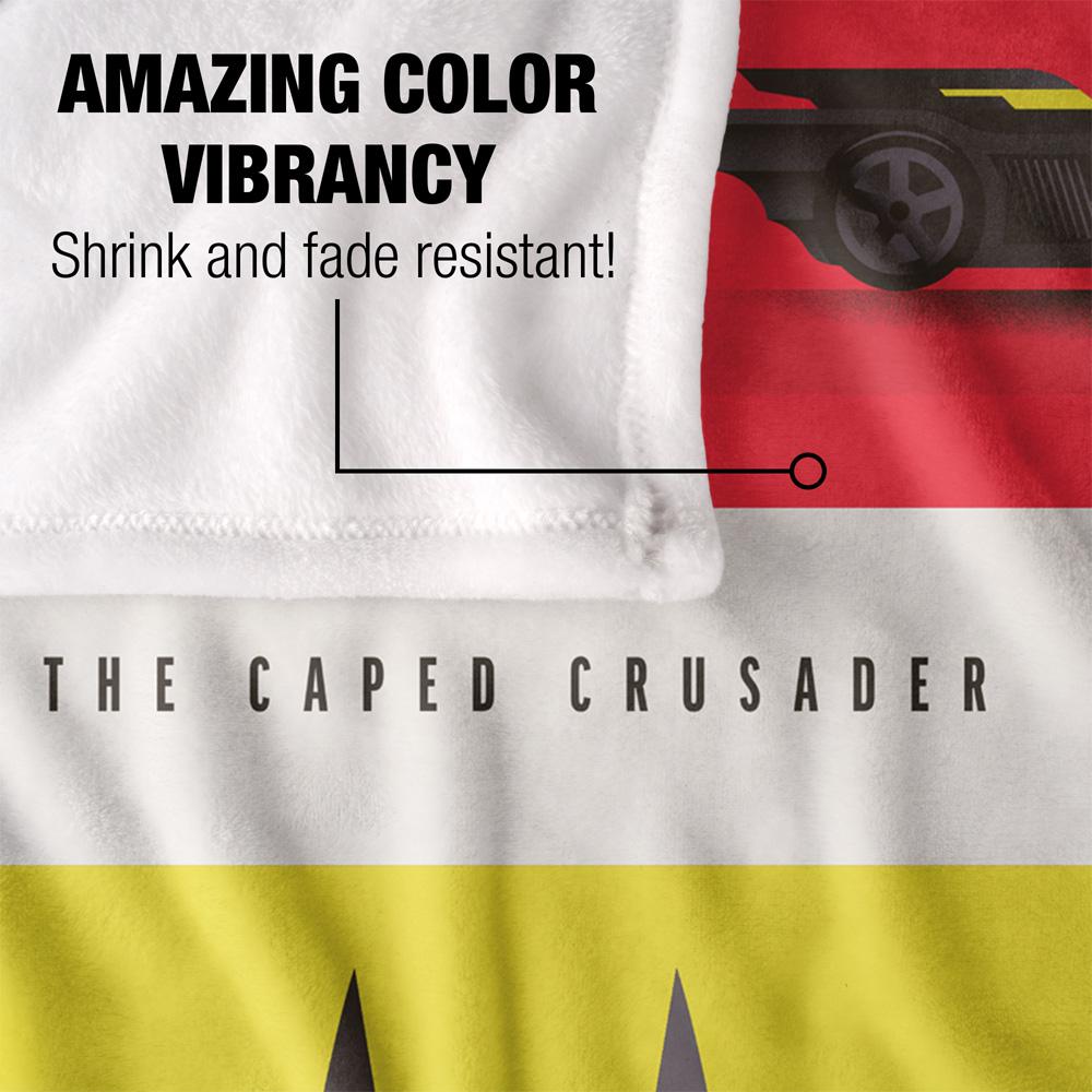 Batman Silky Icons Soft Touch Blanket