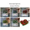 Material Fairy Garden Static Grass Tufts Sand Table Layout Scene Model Miniature Flower Cluster