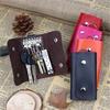 Fashion Keychain Car Accessories Key Wallet Unisex Utility Slot Keychain Bag
